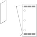 Middle Atlantic WR-RAP-37 Rear Access Panel for WR-37 Racks