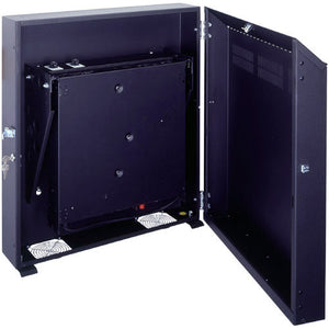 4 Space Low Profile Wall Rack