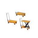 Wesco SLT-660-11 660 Pound Capacity Scissor Lift Table