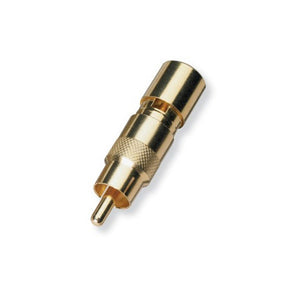 White Sands RCAFPSLC6G RCA Male Fixed Pin Full Size RG6 Compression Connector