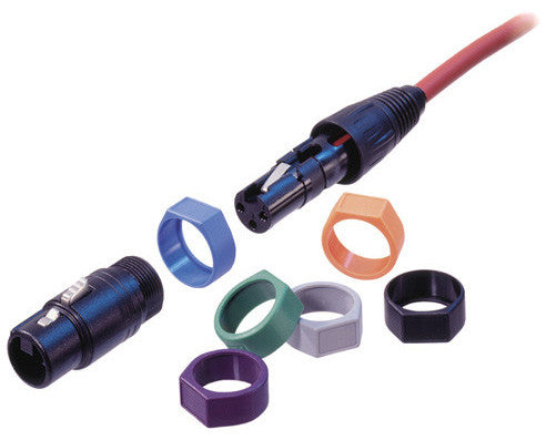 Neutrik XCR-1 Colored Coding Rings for X Series Connectors - Brown