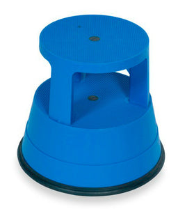 Xtend & Climb Stable Stool 969 Rolling Plastic Step Stool - Blue