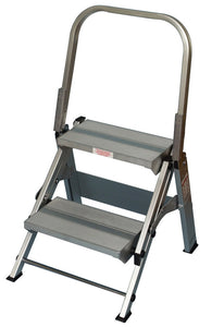 Xtend & Climb WT2 2 Step Folding Safety Step Stool with Handrail