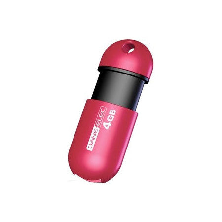 DANE-ELEC 4GB Capless USB 2.0 Flash Drive