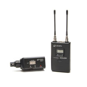 Azden UHF Wireless Mic System with XLR Plug-in Transmitter