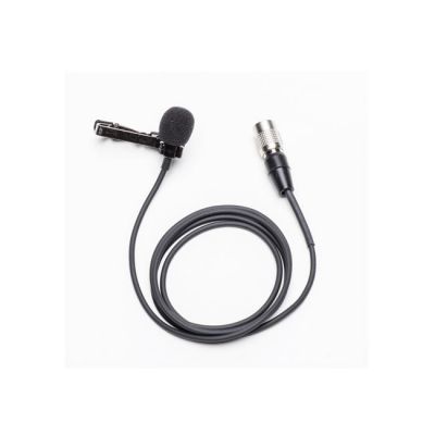 Azden Broadcast Lapel Mic with Locking 4-Pin Hirose Plug