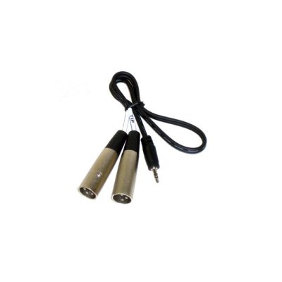 Azden 3.5mm-to-Dual-XLR Output Cable