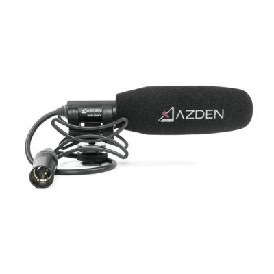 Azden Professional Compact Cine Mic with XLR Pigtail Output