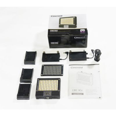 Cineroid L10C-VCeS On-Camera LED Light Battery Set